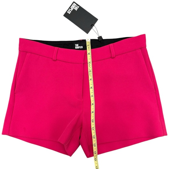 THE KOOPLES Shorts Slit Zoom Bright Pink Size 36 EU Size 26 US Women $185 NWT - Picture 11 of 15